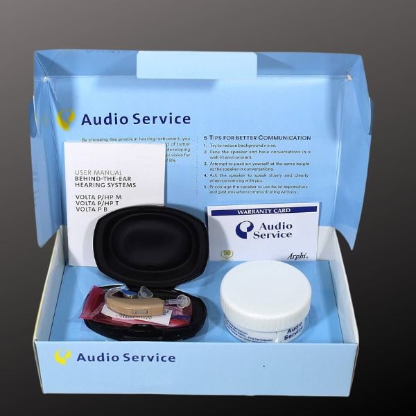 Audio service hearing aid price
